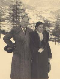 Agnoli Lino: Lino e Nella nel 1938