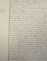Rosati Pacifico: Trascrizione nel Comune di Mondolfo dell&#039;Atto di matrimonio di Pacifico e Teresa avvenuto a Corinaldo